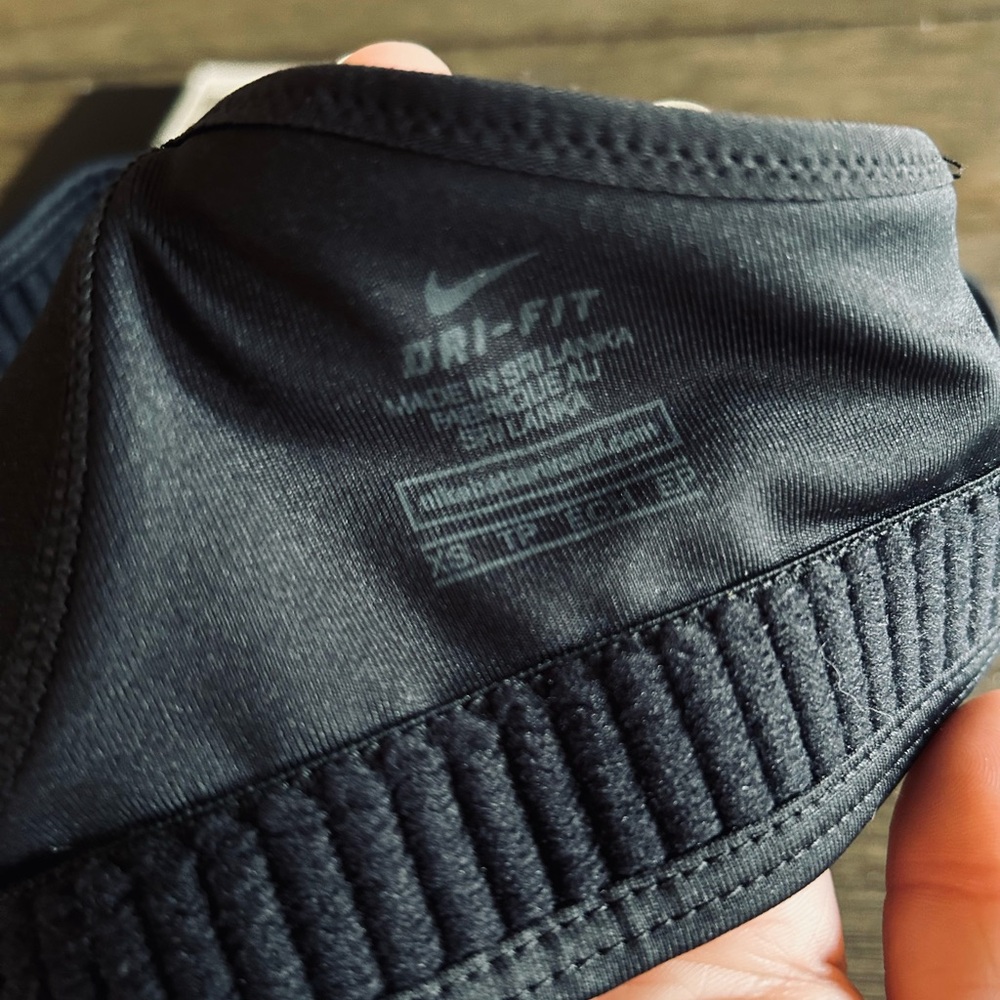 🆕 Nike Womens Victory Shape Black/White High Support Sports Bra ~ COPY ~ 1 LEFT - Picture 9 of 16